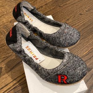 NWT Rutgers Shoes/Flats